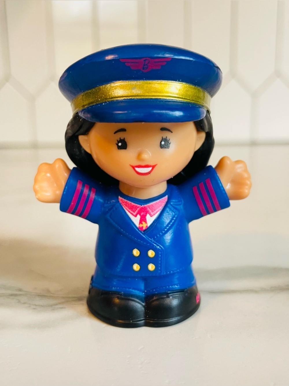 Fisher Price Little People “Barbie You Can Be Anything” Pilot Figure